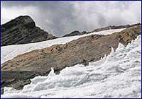 El retiro del glaciar del Pastoruri parece no detenerse