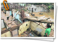 Inundaciones en la India