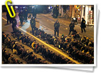 Manifestaciones en Copenhague