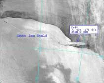 Iceberg de 75 kilómetros de largo se desprende de la Antártida