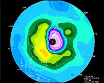 Agujero de la capa de ozono en la Antártida podría desaparecer para el 2050