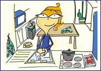 en la cocina en la cocina