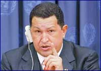 Hugo Chávez en ONU - Set '05