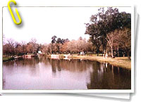 El río a la altura del balneario