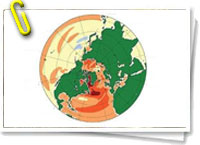 Gráfica del aumento previsto del nivel del mar