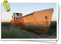 Barco en el Aral