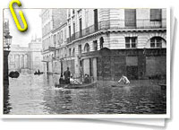 Inundación París - 1910 -
