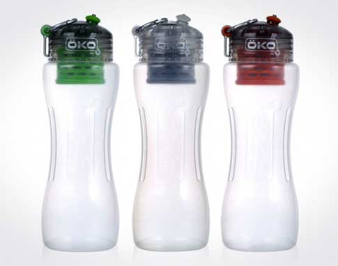 Botella filtradora de agua OKO