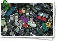 Reciclado de móviles usados