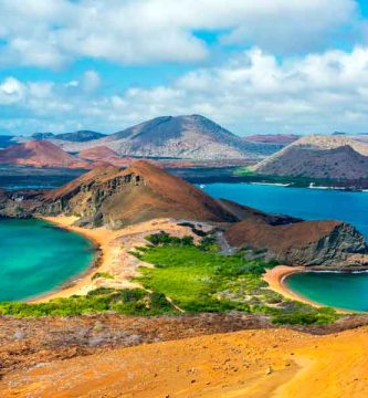 Paisaje de las islas Galápagos