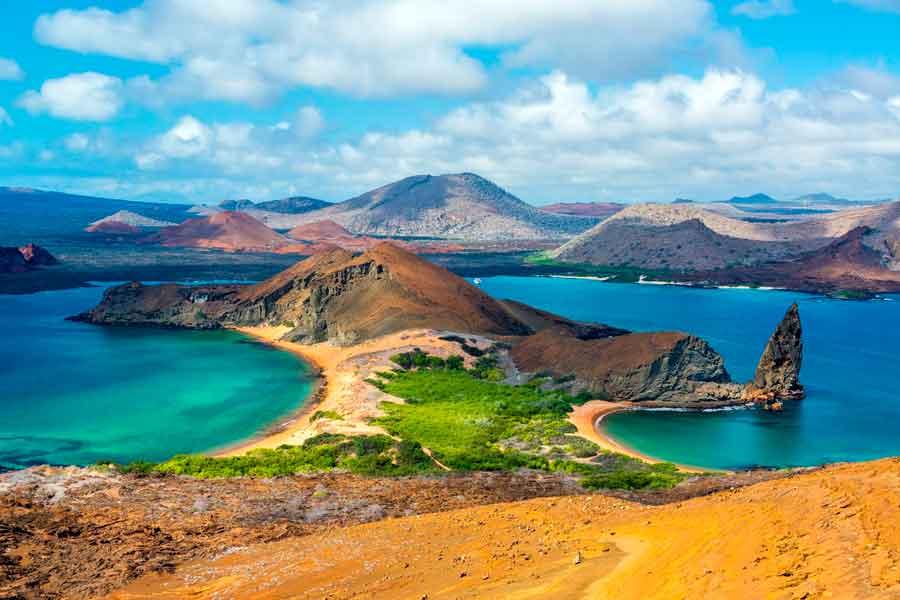 Paisaje de las islas Galápagos