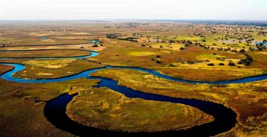 El río Okavango