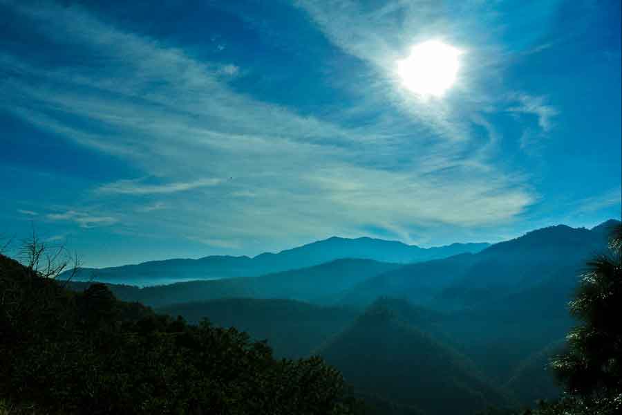 Sistema montañoso de la Sierra Madre